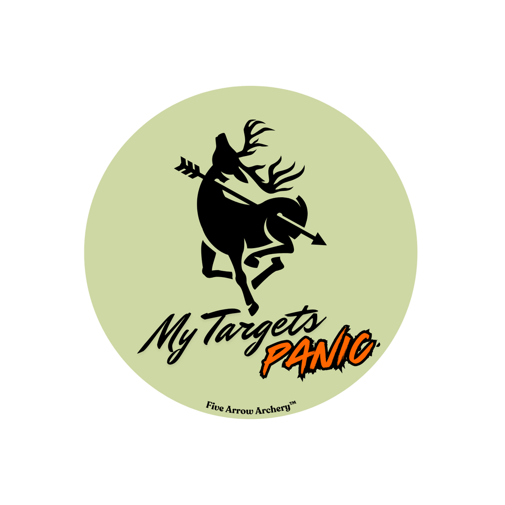My Targets Panic - Archery Sticker