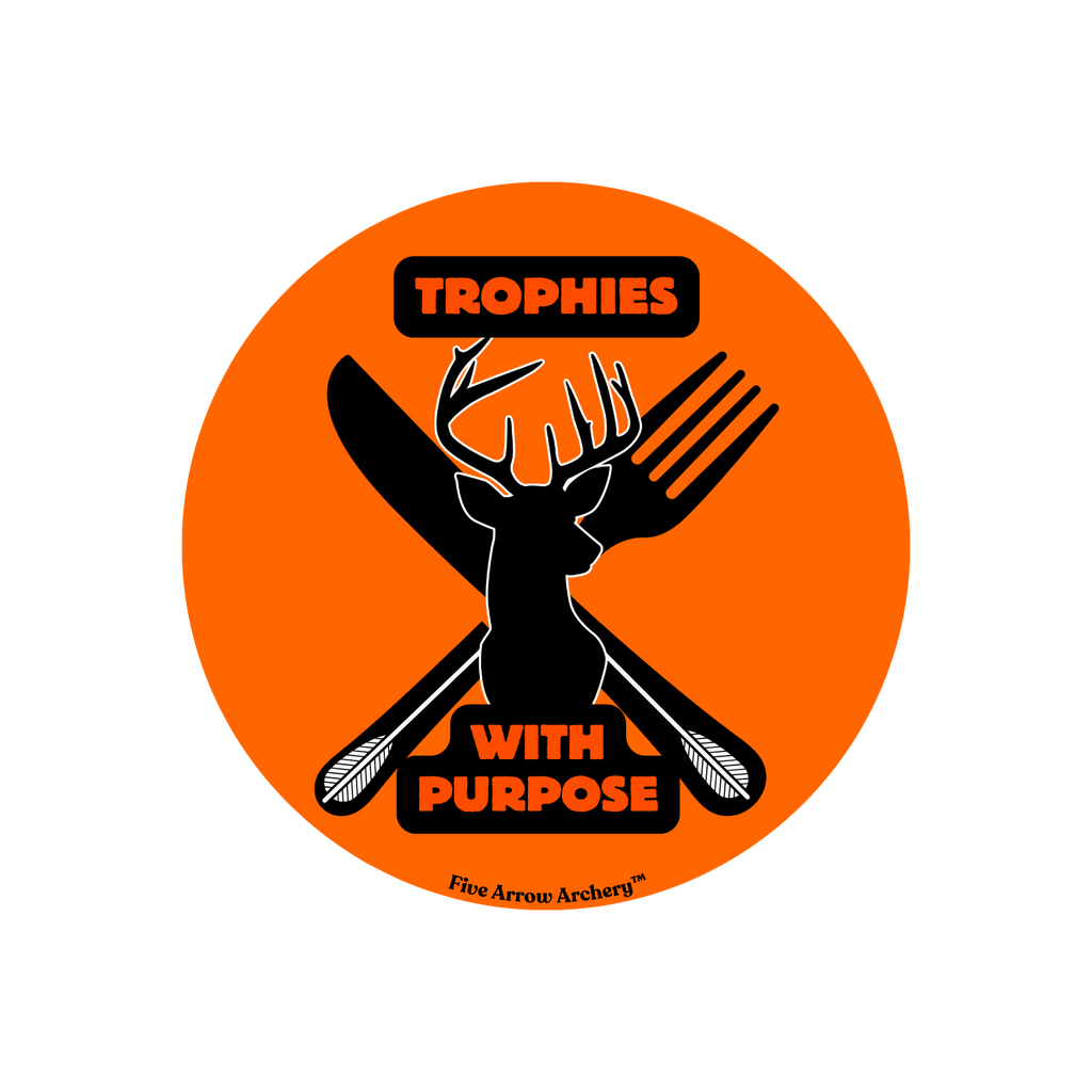 Trophies With Purpose - Bowhunting Sticker