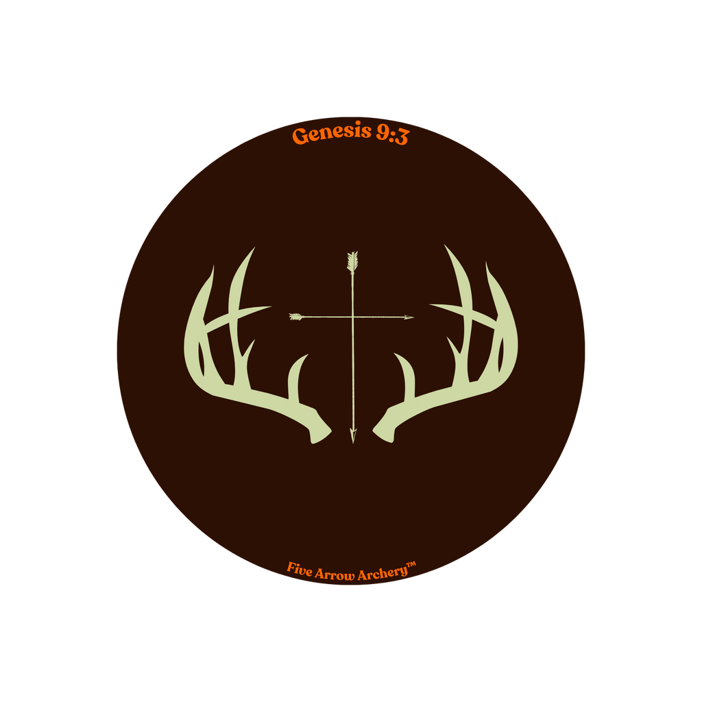 Genesis 9:3 - Christian Hunting Sticker