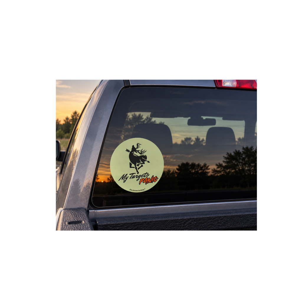 My Targets Panic - Archery Sticker