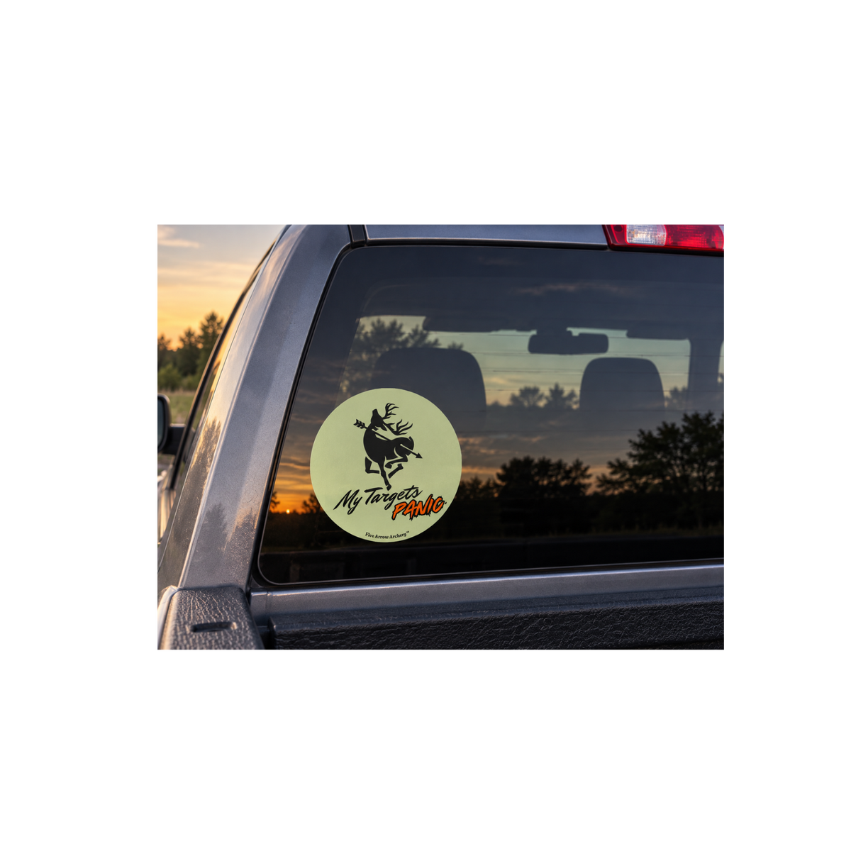 My Targets Panic - Archery Sticker