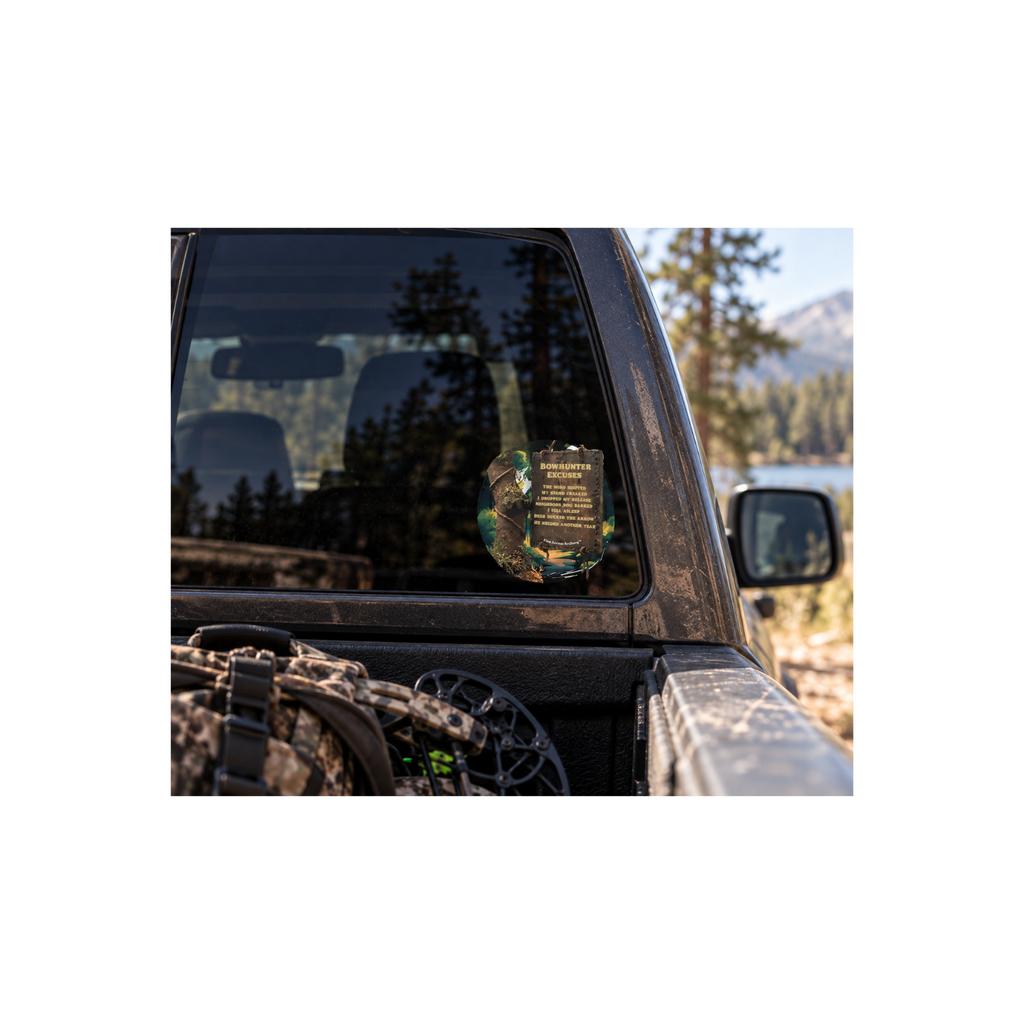 Bowhunter Excuses - Bowhunting Sticker
