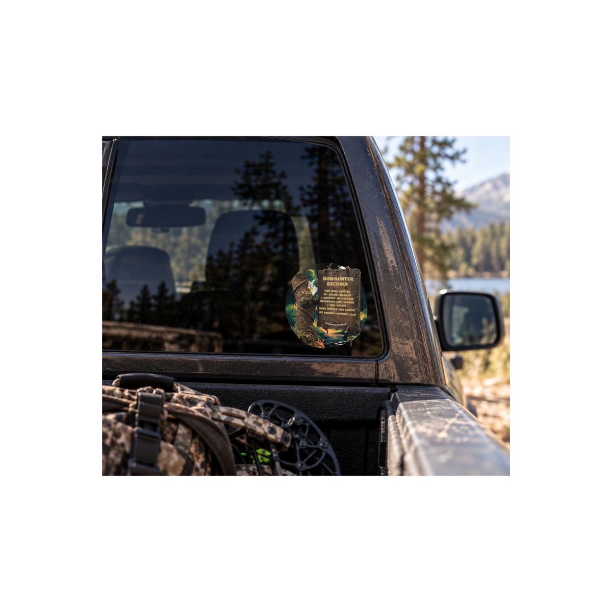 Bowhunter Excuses - Bowhunting Sticker