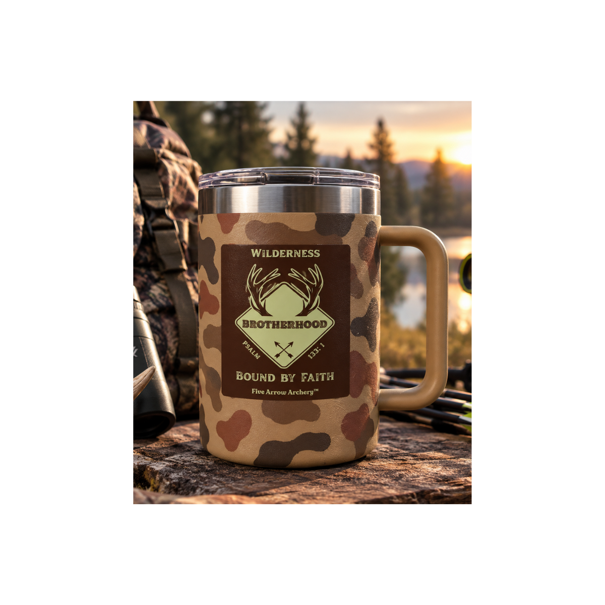Wilderness Brotherhood - Christian Hunting Sticker