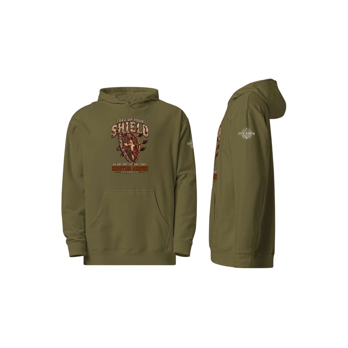 Take Up Your Shield - Hoodie