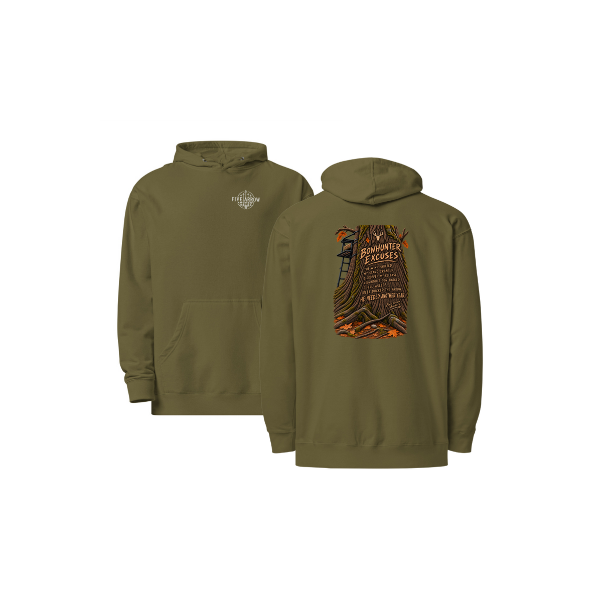 Bowhunter Excuses - Hoodie