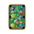 Billiards Bundle - (5) 8-ball and (5) 9-ball Targets